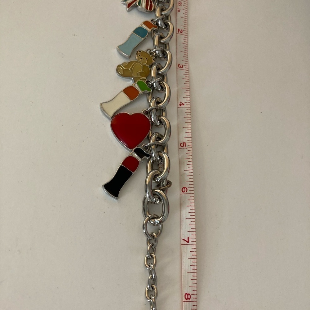 Moschino Timeless Charm Bracelet VTG - Picture 6 of 8